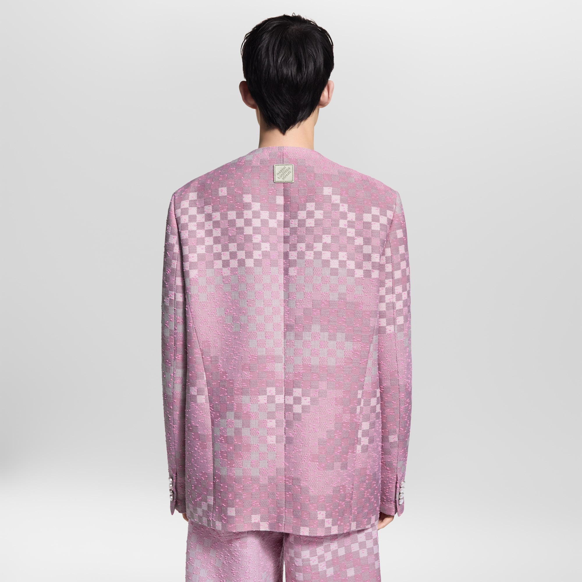Damoflage Collarless Tweed Jacket - Ready-to-Wear 1AIMVT | LOUIS
